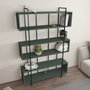 Hanah Home Estantería Verde y Negro